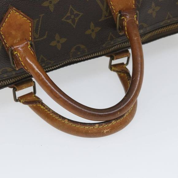 LOUIS VUITTON Monogram Speedy 35 Hand Bag M41524 LV Auth 58547 - Picture 7 of 16